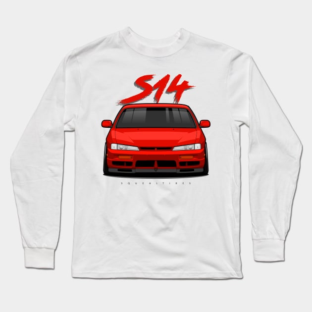 Silvia S14 Long Sleeve T-Shirt by squealtires